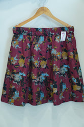 Silk Printed Skirt